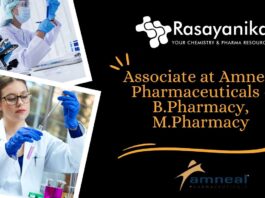 Associate at Amneal Pharmaceuticals