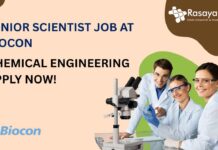 Chemical Engineering Jobs at Biocon