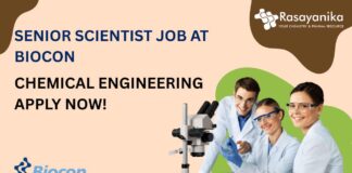 Chemical Engineering Jobs at Biocon