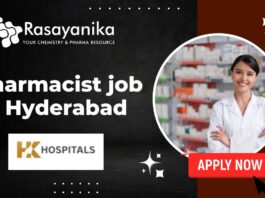 Pharmacist job in Hyderabad - at HK HOSPITALS