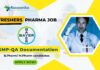 Freshers Pharma Job at Bayer in GMP-QA Documentation - Apply!