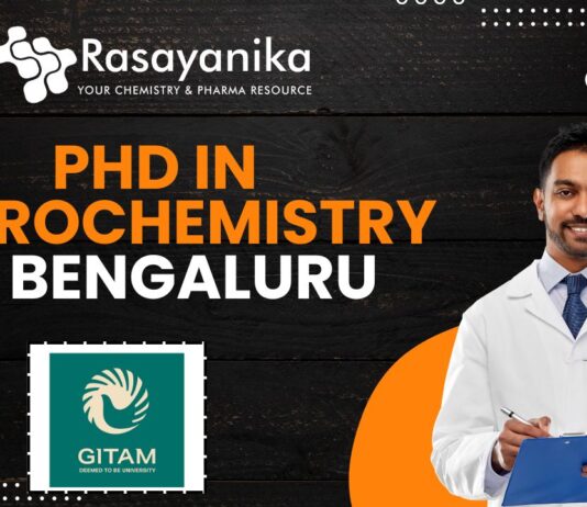 PhD in Astrochemistry at GITAM