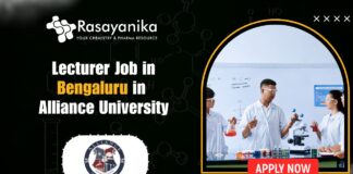Lecturer Job in Bengaluru in Alliance University