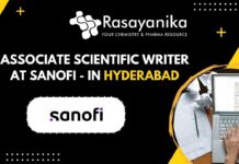 Associate Scientific Writer at Sanofi - in Hyderabad