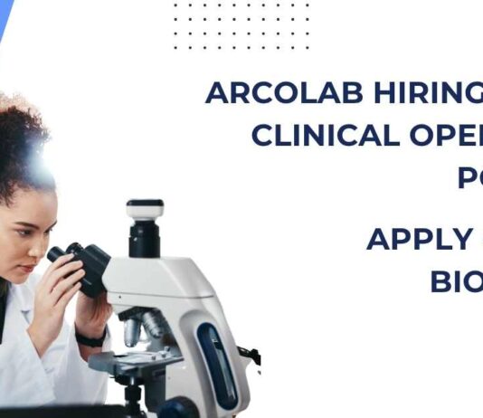Arcolab QA Clinical Operations Position