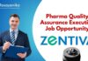 Pharma Quality Assurance Executive Job Opportunity