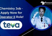 Chemistry Job - Apply Now for Operator II Role!