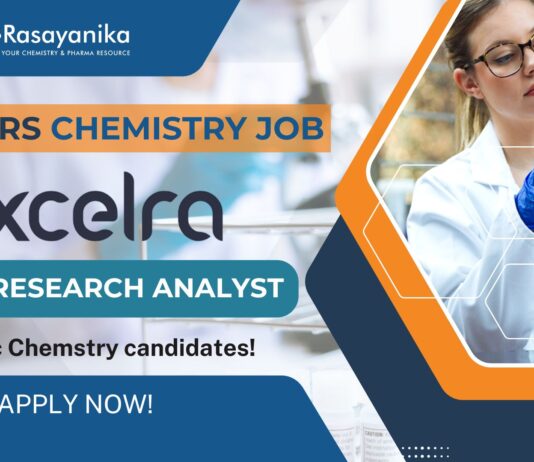 Chemistry Job at Excelra