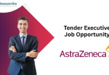 Tender Executive Job Opportunity