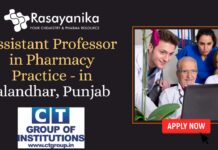 Assistant Professor in Pharmacy Practice