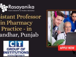 Assistant Professor in Pharmacy Practice