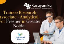 Freshers Trainee Jobs at Jubilant Biosys - Analytical Chemistry Apply