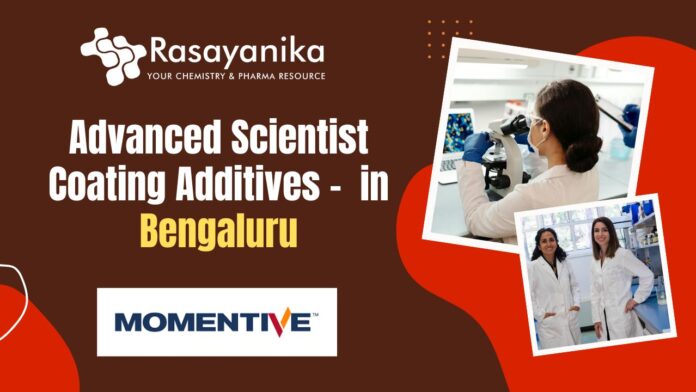 Advanced Scientist Coating Additives - at Momentive