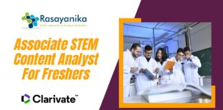 Associate STEM Content Analyst Freshers