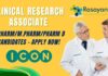 CRA Job at ICON Clinical Research Job in Delhi & Chennai Apply Now!