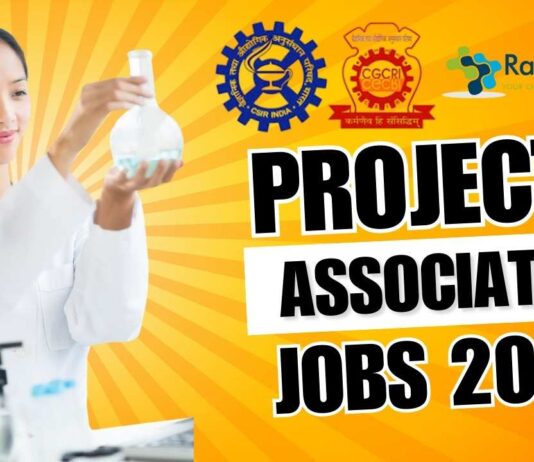 CSIR CGCRI Project Associate Jobs 2025 Apply Now!