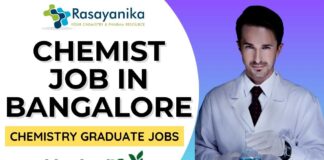 Chemist Job in Bangalore | Herbalife India Hiring Quality Control - Apply Now!