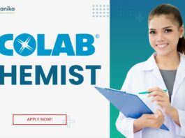 Chemist at Ecolab, Candidates with a Bachelor's degree in Chemistry can apply!