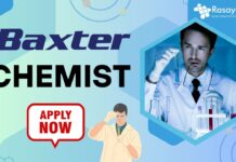 Chemist job vacancy at Baxter, Apply online!