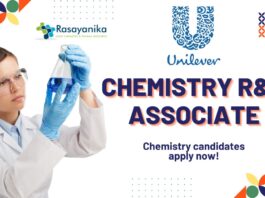 Chemistry R&D Associate at Unilever - Chemistry candidates apply now! (1)