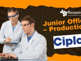 BPharma Vacancies at Cipla - Apply For Production Officer Post