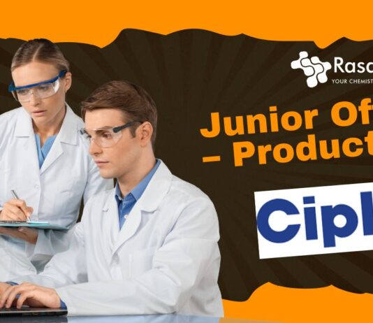 BPharma Vacancies at Cipla - Apply For Production Officer Post
