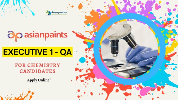Asian Paints Executive QA