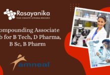 Compounding Associate Job
