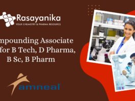 Compounding Associate Job