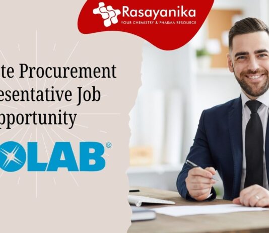 Associate Procurement Representative Job Opportunity