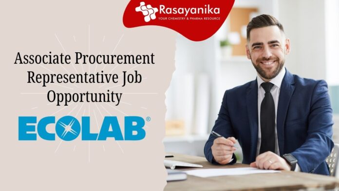 Associate Procurement Representative Job Opportunity