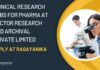 Clinical Research Jobs For Pharma at Hector Research and Archival Private Limited - Apply at Rasayanika