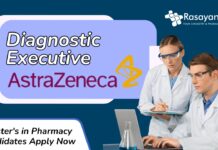 Diagnostic Executive Job at AstraZeneca| Master's in Pharmacy Candidates Apply Now
