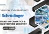 PhD Chemistry Scientist Job at Schrödinger - Apply Online!