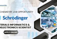 PhD Chemistry Scientist Job at Schrödinger - Apply Online!