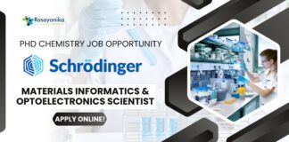 PhD Chemistry Scientist Job at Schrödinger - Apply Online!