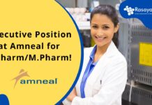 Executive Position at Amneal