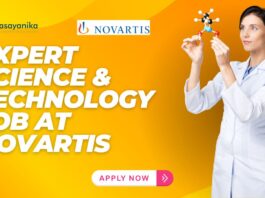 Expert Science & Technology Job at Novartis