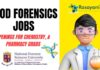 Food Forensics Jobs at National Forensic Sciences University 2025!
