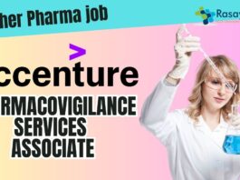 Fresher Pharma job at Accenture as a Pharmacovigilance Services Associate, Apply online!