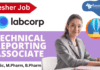 Fresher job at Labcorp as Technical Reporting Associate, Apply now!