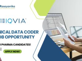 IQVIA Clinical Data Coder Job for Pharma candidates - Apply!