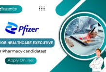 Pfizer Pharma Job as Senior Healthcare Executive - Apply online!