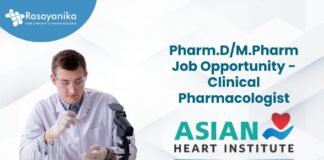 Pharm.D/M.Pharm Job at Asian Heart Institute - Apply Now!