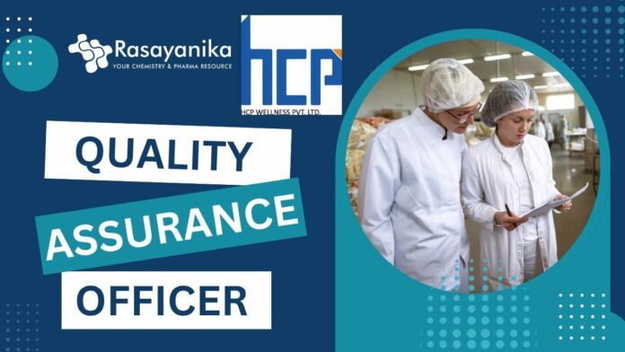 HCP Wellness Hiring Quality Assurance Officer – Apply Now!