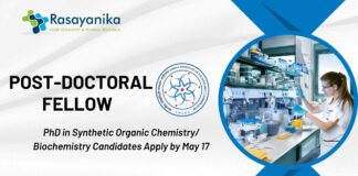 IIT Gandhinagar Post-doctoral Fellow Job Role | PhD in Synthetic organic chemistry/Biochemistry Candidates Apply by May 17