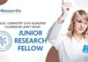 JRF Job Role at IIT Gandhinagar- M.Sc. Chemistry GATE Qualified Candidates Apply Now!