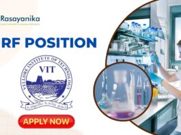 JRF Position at VIT for Food Packaging Research Using Banana Peels- B. Pharm Graduates Apply Now!