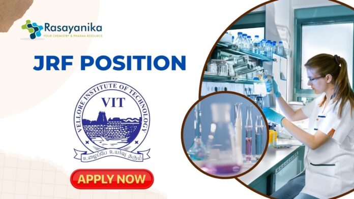 JRF Position at VIT for Food Packaging Research Using Banana Peels- B. Pharm Graduates Apply Now!
