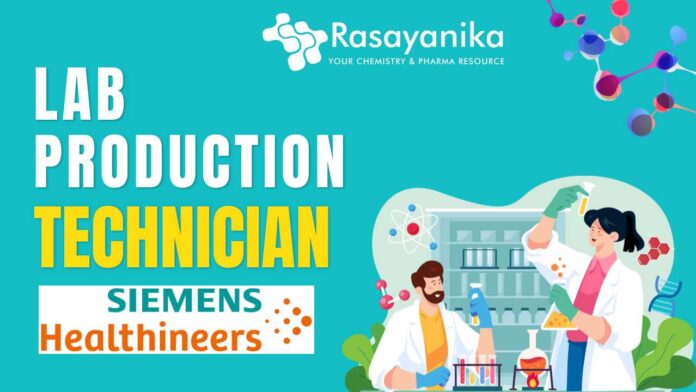 Lab Production Technician at Siemens Healthineers - Apply Now!